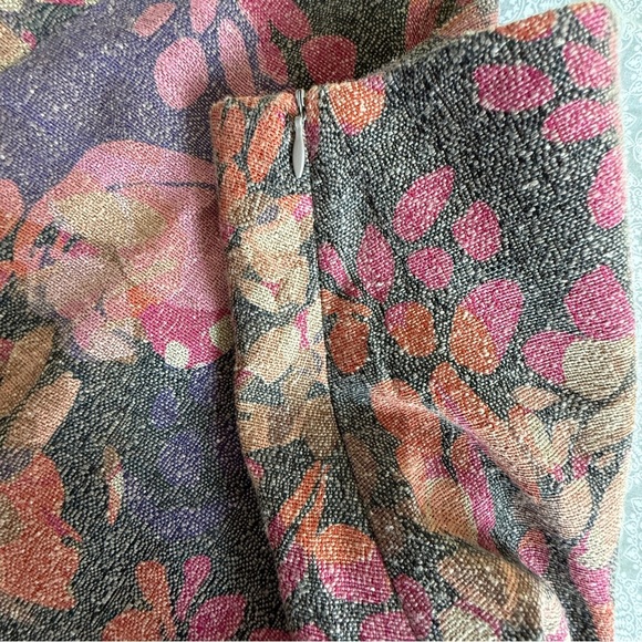 Cocli Collection Wool Silk A-Line Skirt Size L Made in France - Picture 5 of 11